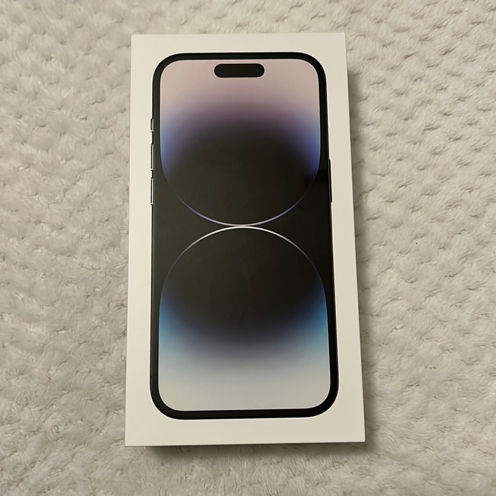 EMPTY BOX for iPhone 14 Pro, Space Black, 256GB Model A2650